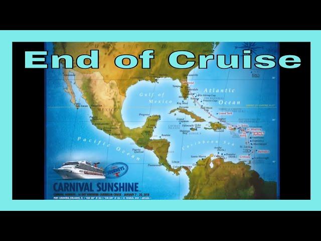 End of First Cruise