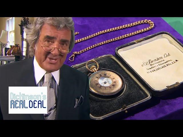 A VERY NICE J.W. Benson Pocket Watch | Dickinson's Real Deal | S08 E71 | HomeStyle