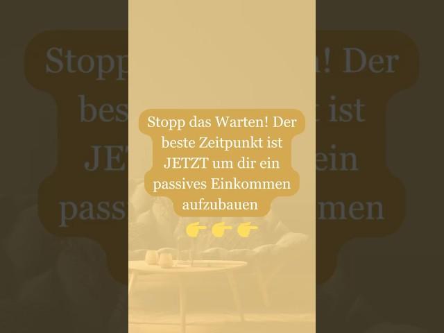 Stopp das Warten! Der beste Zeitpunkt ist JETZT #immobilieninvestment #immobilienkauf #investieren