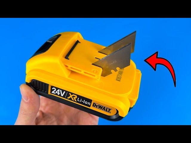 The Old Battery Will be Like New in 1 minute! Stunning idea that will Surprise you!