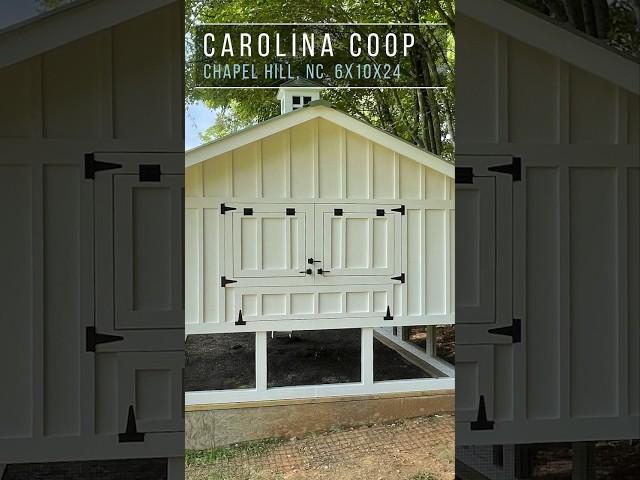 Carolina Coop in classic white and black! 