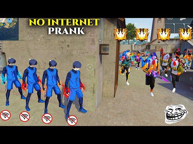 NO INTERNET PRANK | FREE FIRE FUNNY GAMEPLAY | NADIYA FF