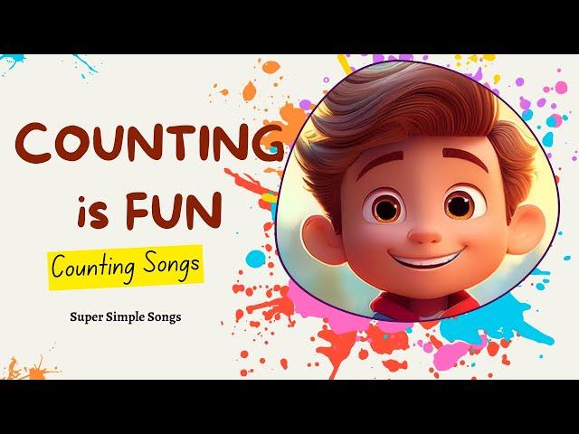 Counting is fun | Count to 10 | Counting Songs | Super Simple Songs