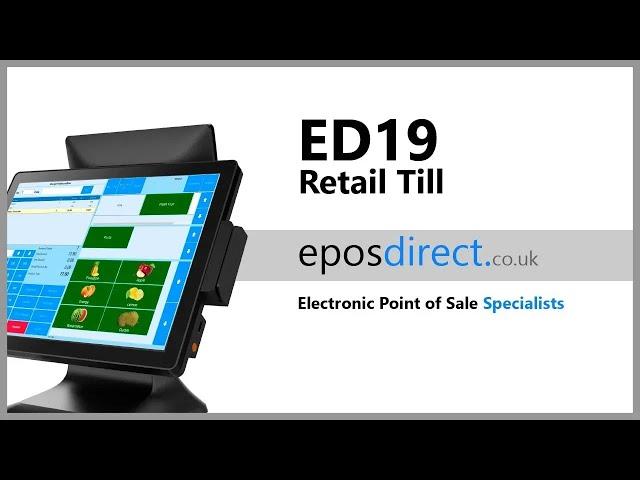 EPOS Till System ED19 for Retail - EPOS Direct