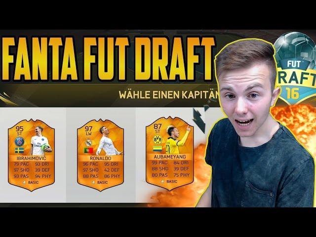 CRAZY FANTA FUT DRAFT CHALLENGE !! | FIFA 16 Fut Draft (Deutsch)