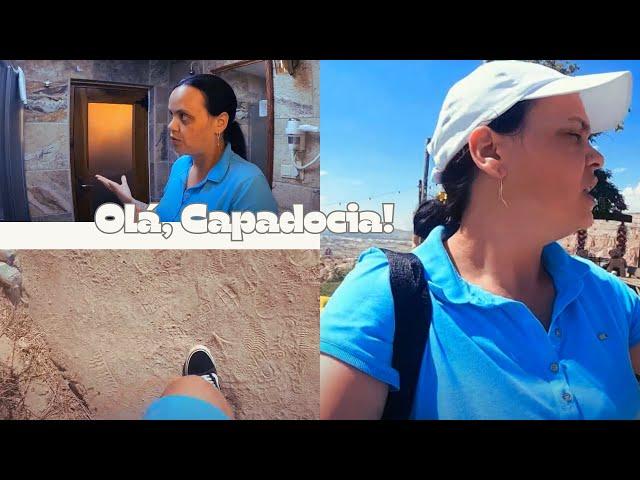 CHEGAMOS NA CAPADOCIA. MUITO CANSAÇO E MUITO PASSEIO!