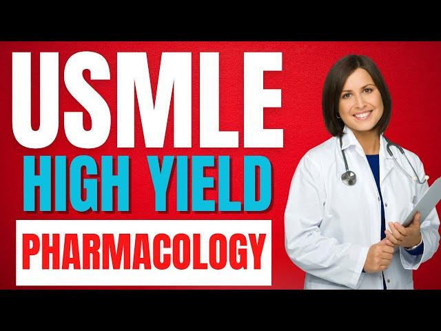 Ultimate Pharmacology Review for USMLE Step 3