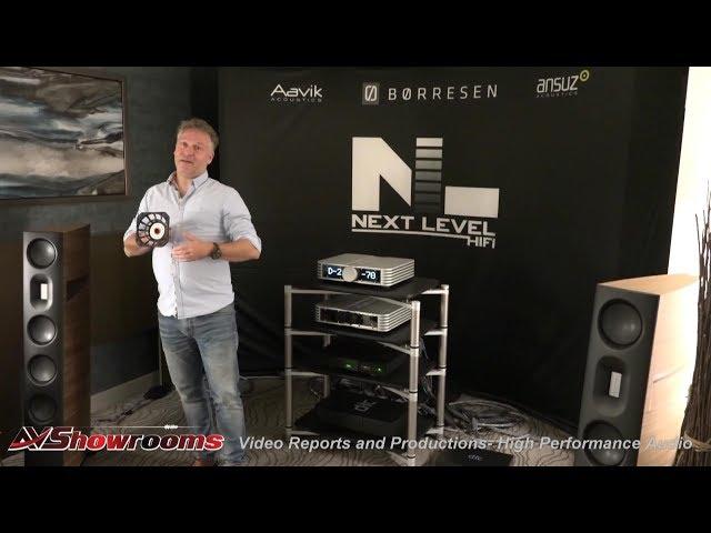 Borresen Acoustics Loudspeakers World Premere, Next Level HiFi, Aavik Acoustics, Ansuz Acoustics, RM