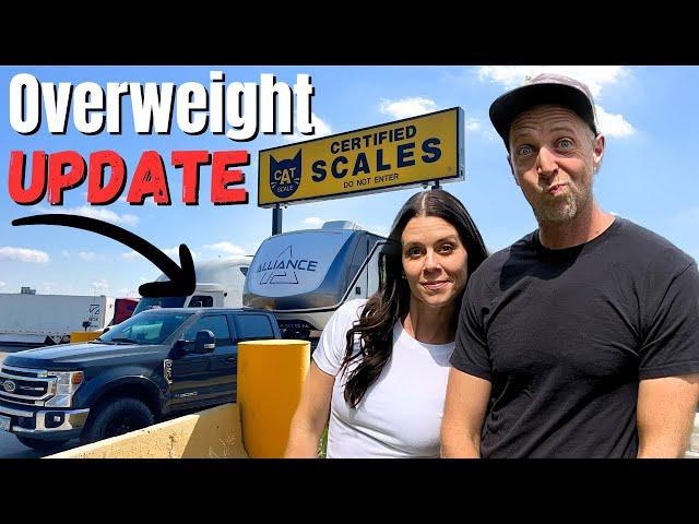 Ford Super Duty F350 OVERWEIGHT update! (what we did to fix it)