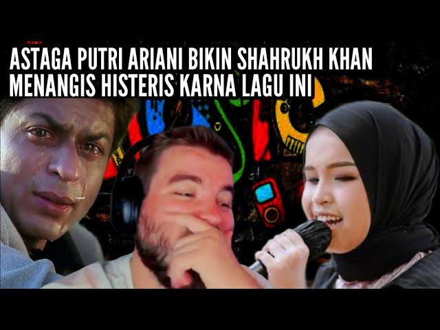 ASTAGA SHAHRUKH KHAN SAMPAI MENANGIS MELIHAT PUTRI ARIANI NYANYIKAN LAGU NYA