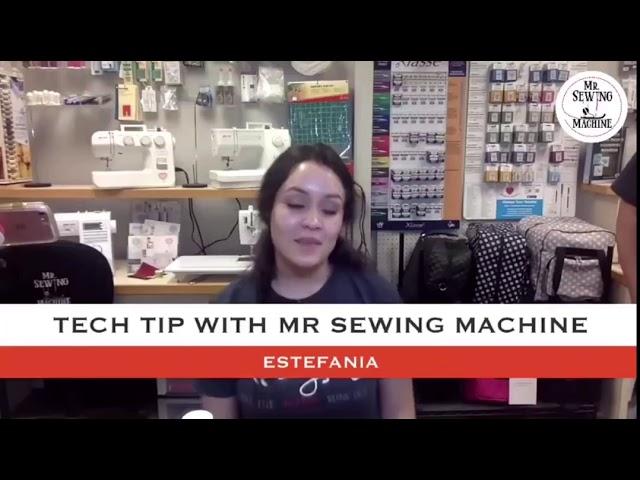 Tech Tip 2- Tying off with your Serger