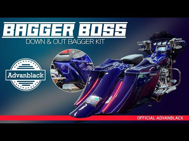 Advanblack Bagger Boss Down and Out Kit