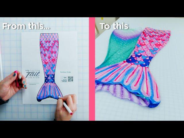 How Does Fin Fun Create Custom Mermaid Tails?