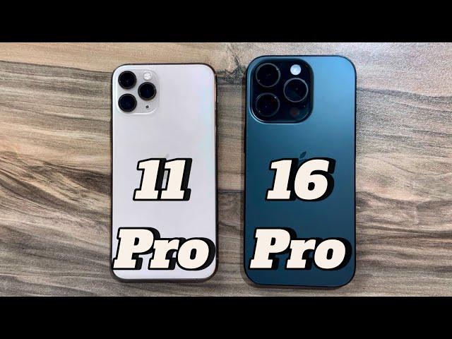 iPhone 11 Pro vs iPhone 16 Pro