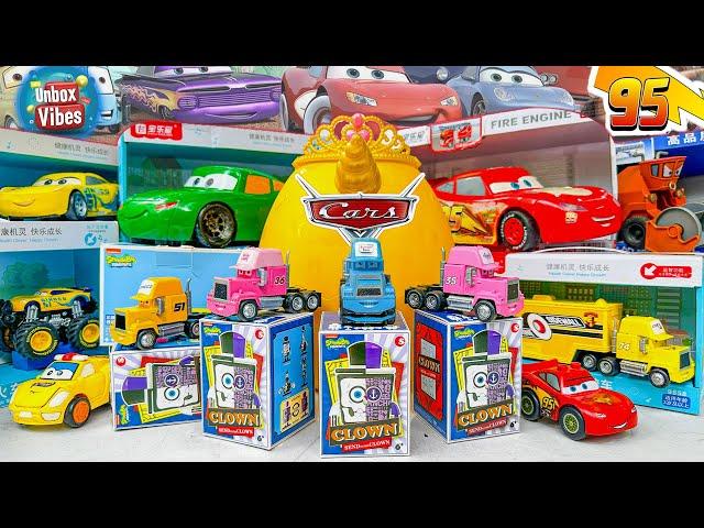 Satisfying with Unboxing DISNEY PIXAR CARS - Super Track Mack Lightning Mcqueen Toys Collection ASMR