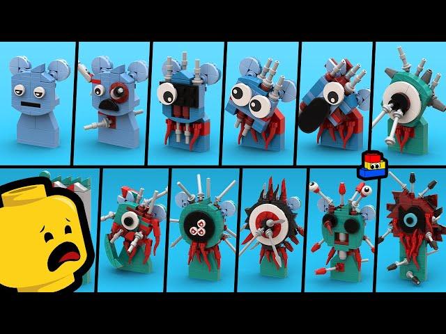 LEGO Sprunki: Building Phases 1 to 12 (SKY) - Sprunki Incredibox