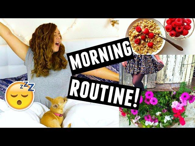 My Morning Routine  Spring 2016 Edition! || Schultzzie