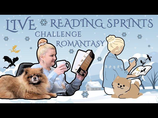 ️ LIVE READING SPRINTS CHALLENGE ROMANTASY 2025 ️