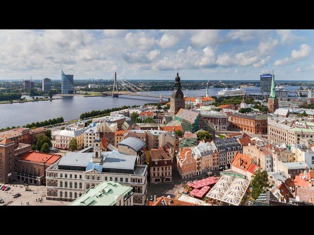 Riga, Latvia  | 4K Drone Footage