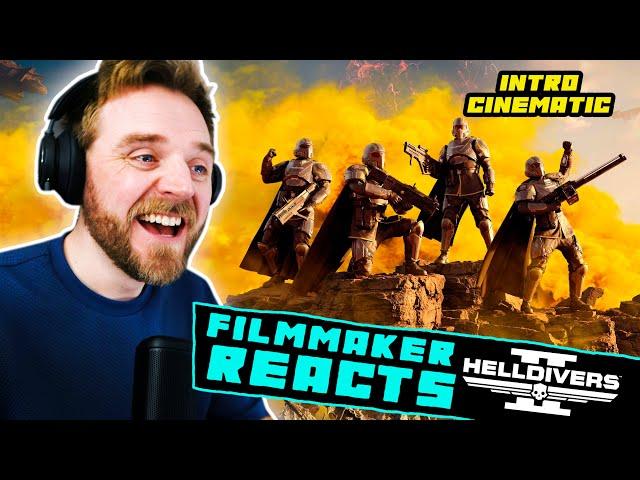 FILMMAKER REACTS: HELLDIVERS 2 INTRO CINEMATIC