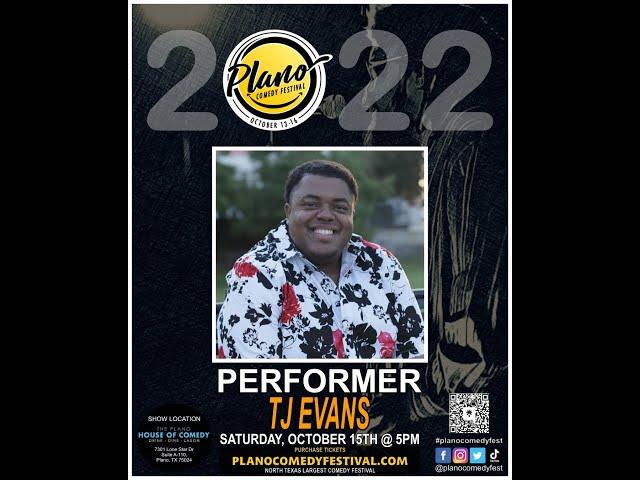 T.J. Evans - Plano Comedy Festival, 2022