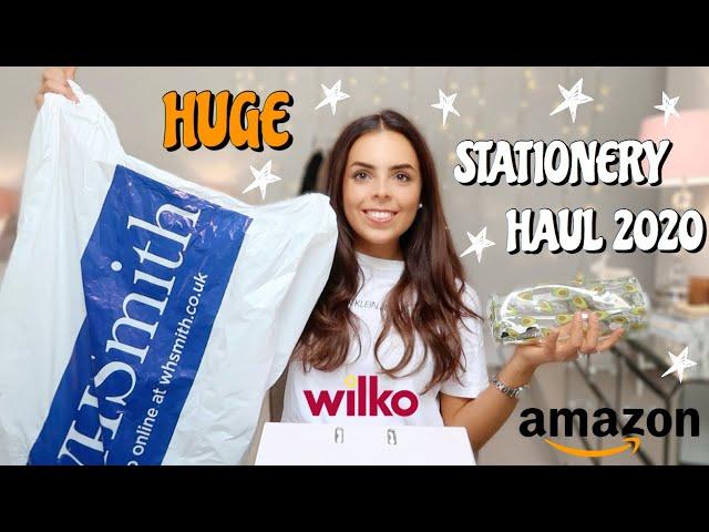 HUGE BACK TO SCHOOL/UNI STATIONERY HAUL! *ESSENTIAL* stationery you NEED for 6th Form, School or Uni