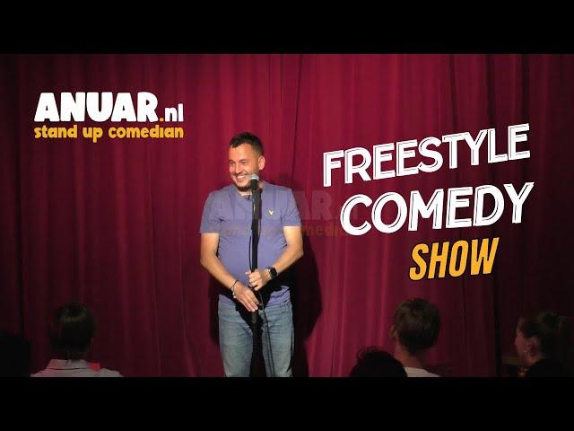 FREESTYLE COMEDY SHOW - ANUAR ( stand up comedy )