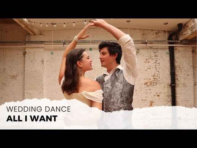 BRIDGERTON WEDDING DANCE TO "ALL I WANT" BY TORI KELLY | WEDDING FIRST DANCE | TUTORIAL AVAILABLE