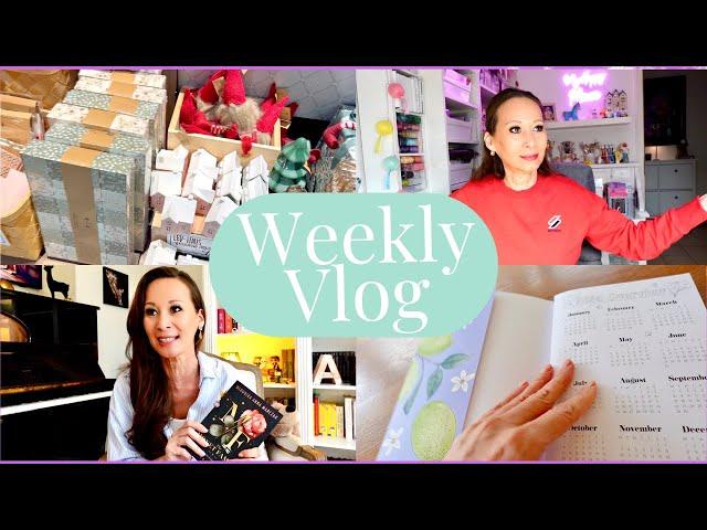 ️ Weekly VLOG I Alltagsgedanken I Kalender zum Ausmalen   I Bücher  ️   I ️