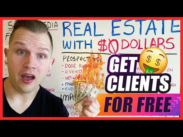 How to get Real Estate Leads FOR FREE - LEAD GENERATION STRATEGY