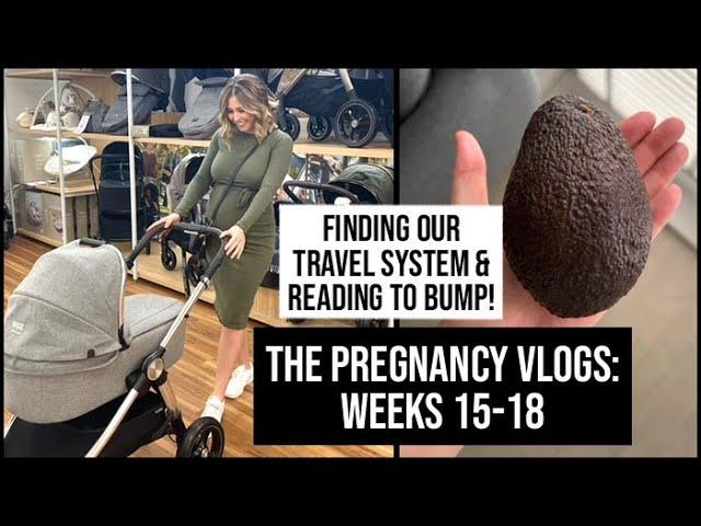 Finding Our Travel System & Reading to Bump! | xameliax | Pregnancy Vlog Week 15-18