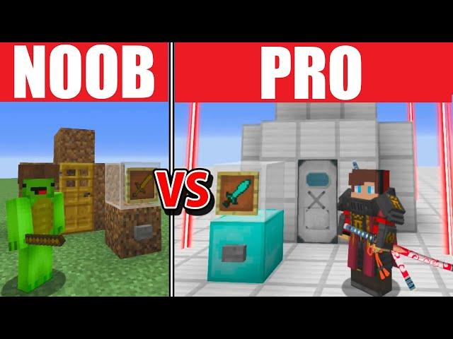 Minecraft NOOB vs PRO: CASTLE ATTACK CHALLENGE