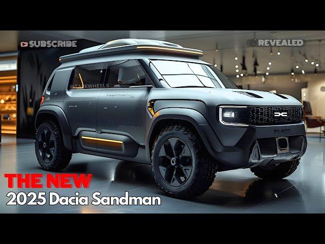 The 2025 Dacia Sandman 4x4: Robust, Affordable, and Prepared for Any Situation!