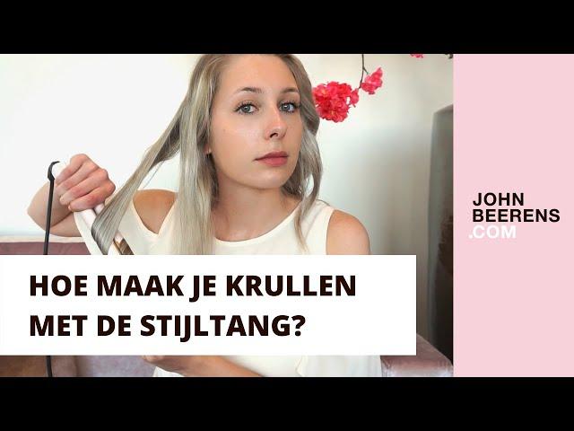 Hoe maak je krullen met de stijltang zonder je haar te beschadigen? e-kapper Beaudine helpt je!