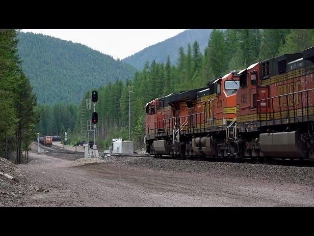 BNSF's Marias Pass: A Railroad Superhighway