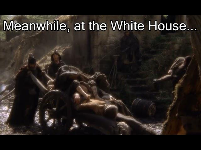 Meanwhile, at the White House...