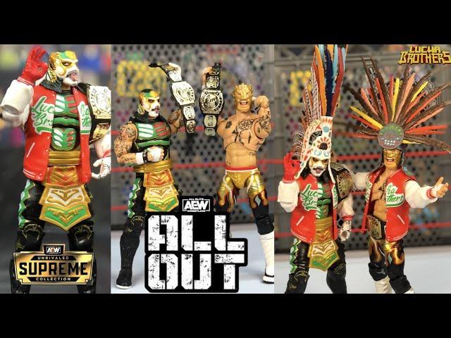 BEST Lucha Bros Action Figures EVER! - AEW Supreme Rey Fenix & Pentagon Jr. Review