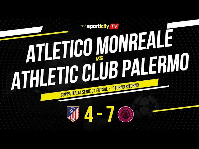 Atl. Monreale - Athletic Club Palermo | Coppa Italia Serie C1 Futsal Sicilia | Highlights & Goals