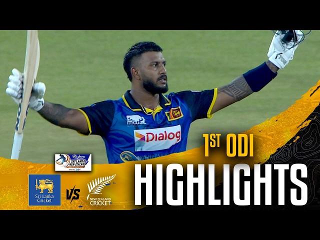 1st ODI | Highlights | New Zealand Tour Of Sri Lanka | 13th November 2024