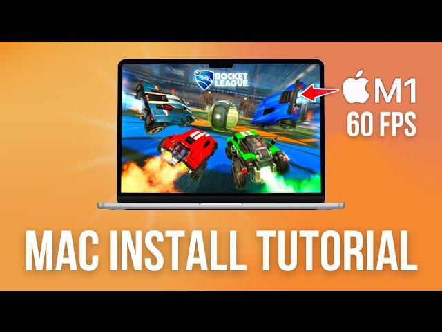 Play Rocket League 60 FPS flawlessly on Apple Silicon Mac using Game Porting Toolkit and Heroic