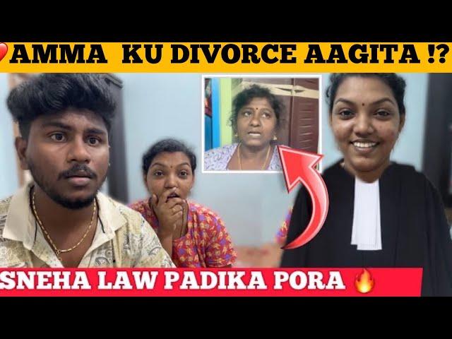  SNEHA LAW STUDY !? Pora  அப்பாவ MISS Panrean 🫂 Divorce Update | JeSuFamily