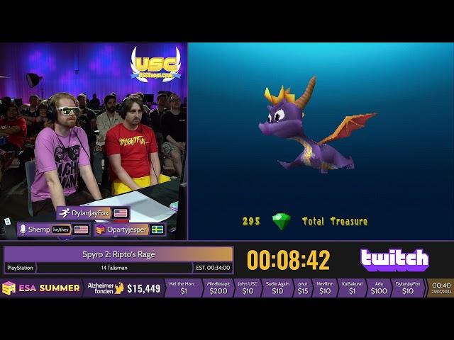 Spyro 2: Ripto's Rage [14 Talisman] by DylanJayFox - #ESASummer24