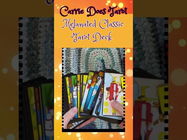 Melanated Classic Tarot Deck #tarot #tarotcards  #tarotreadingcommunity