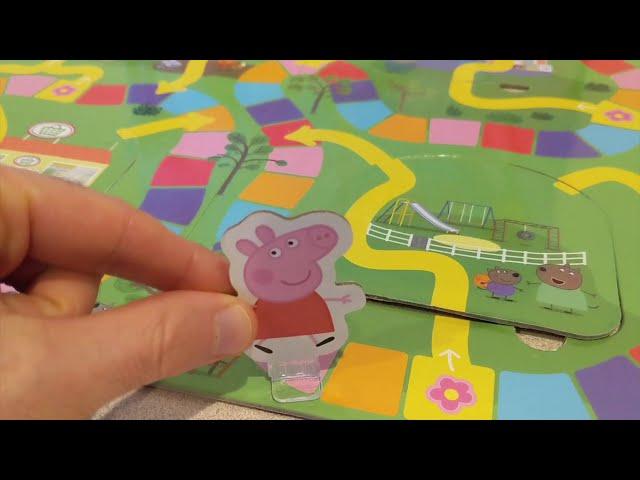 Peppa Pig Surprise Slides - How to play and a review of a fun board game for kids