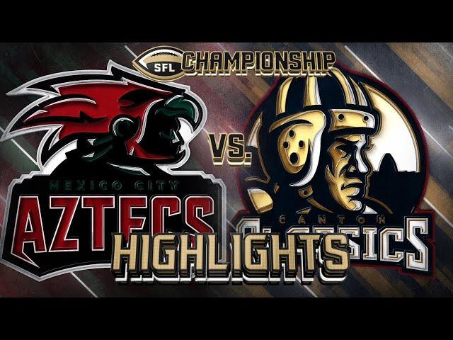 HIGHLIGHTS: SFL Season 23, Championship - No. 2 Mexico City (12-2) vs. No. 1 Canton (12-2)