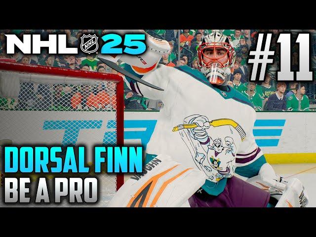 NHL 25 Be a Pro | Dorsal Finn (Goalie) | EP11 | REVERSE RETRO TIME