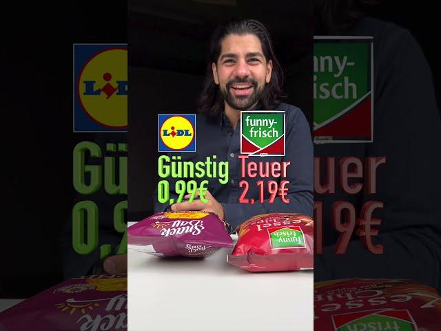 Funny Frisch vs. Lidl Kessel Chips