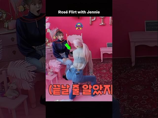 When members Flirting with Jennie🫣#jennie#jisoo#lisa#rosé