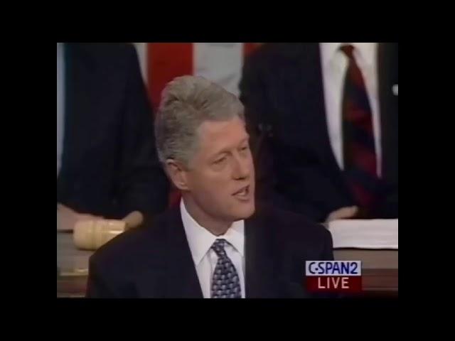 Bill Clinton on Illegal Immigration at 1995 State of the Union