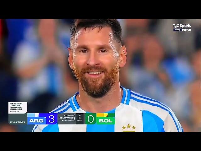 Finally! Messi vs Bolivia full drama